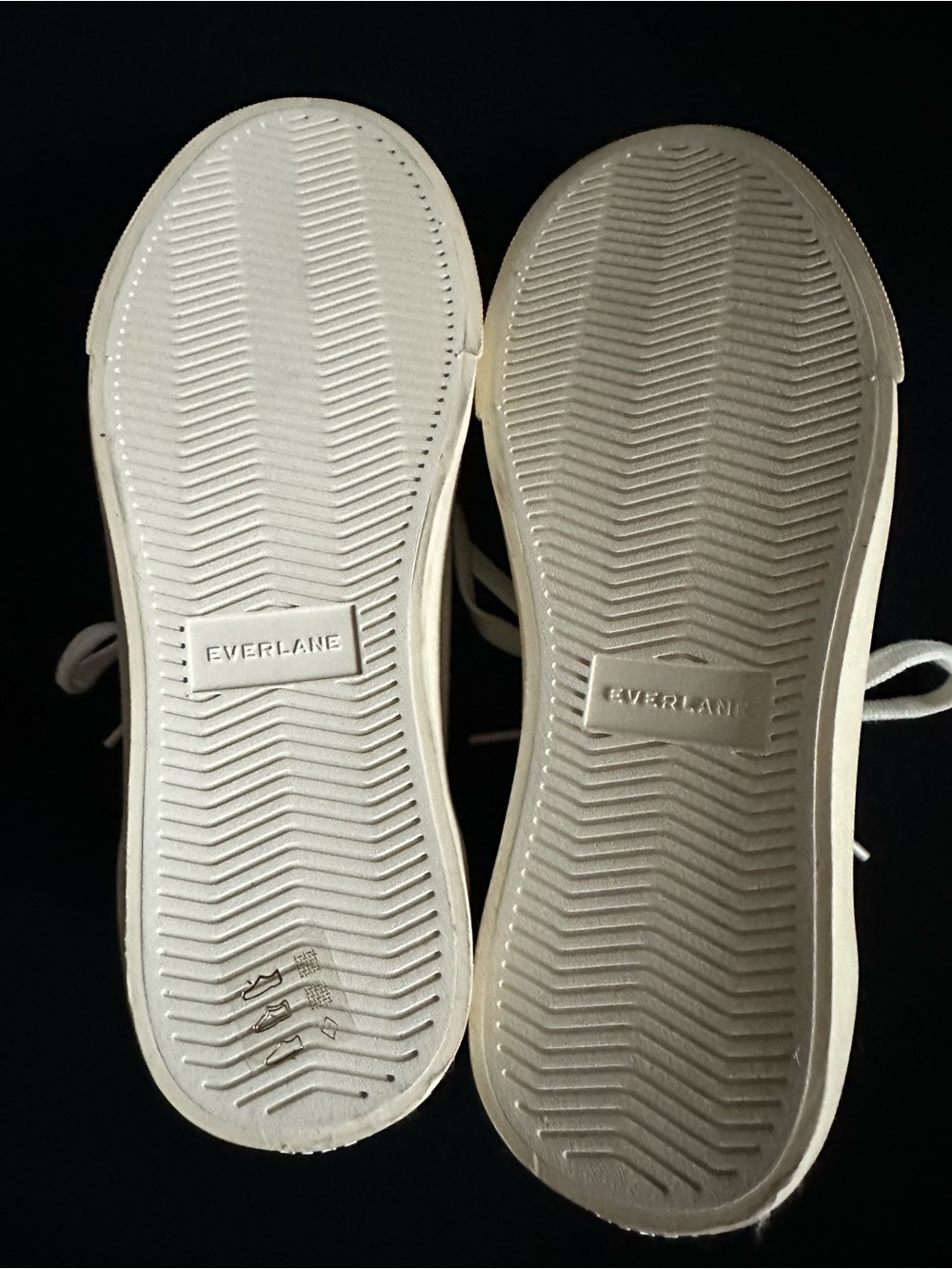 Everlane Low-Top forever sneakers Canvas Sneakers in Natural Cream/  white 5.5 - Picture 7 of 12